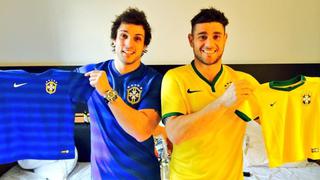 Así fue el paseo mundialista de Nicola y Yaco por Brasil