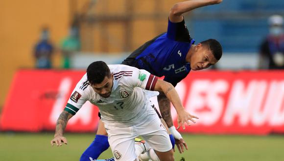 México y Honduras se enfrentaron por Eliminatorias Concacaf. Fuente: EFE