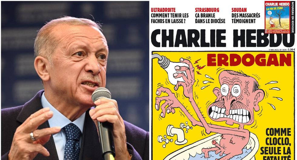 La portada de Charlie Hebdo contra el presidente Erdogan en plenas elecciones desató la ira de los políticos turcos.