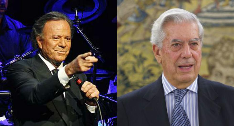 Julio Iglesias asegura que admira a Mario Vargas Llosa. (Foto: Getty Images)