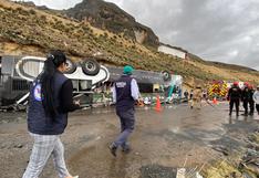 Trece muertos en Ayacucho tras volcadura de bus interprovincial: el pésimo estado de la vía Los Libertadores | FOTOS