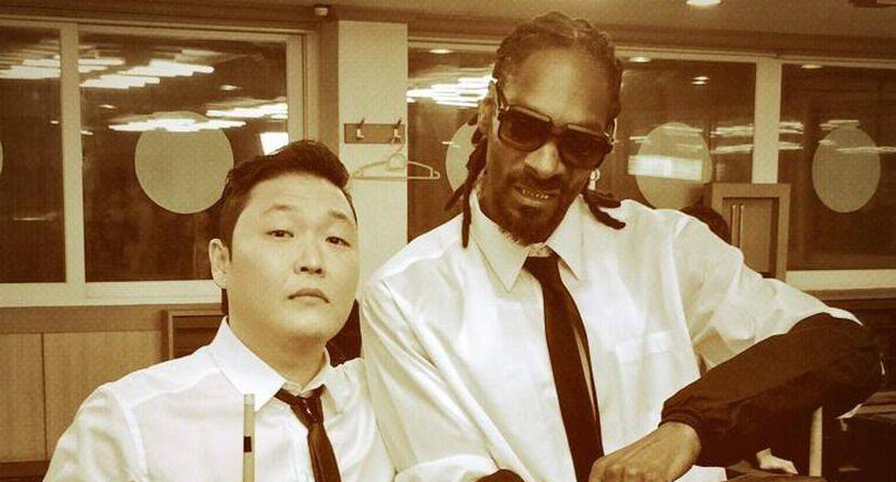Snoop Dogg llegó a Corea del Sur hace unos días.  (Foto: @psy_oppa)