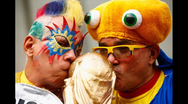 Colombia vs. Uruguay: los mejores disfraces de los hinchas - 8