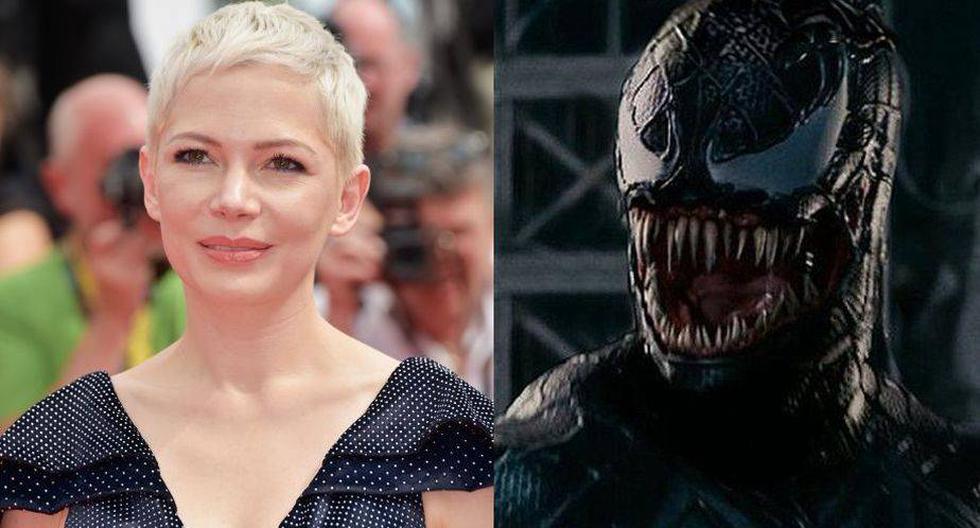 Michelle Williams se está uniendo a 'Venom' (Foto: Getty Images / Sony Pictures)
