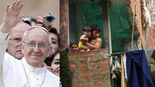 Papa Francisco visitará las favelas, los barrios más pobres de Brasil