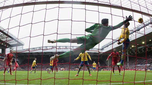 Las mejores fotos de la goleada del Liverpool sobre el Arsenal - 1