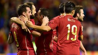 España goleó 4-0 a Luxemburgo y clasificó a la Eurocopa 2016