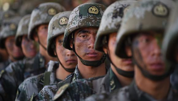 China acusó a India de ser responsable del incidente al franquear dos veces la frontera. Las tropas de las dos potencias nucleares están inmersas desde principios de mayo en varios enfrentamientos a lo largo de la frontera común, principalmente en Ladakh. (Foto referencial, INDRANIL MUKHERJEE / AFP).