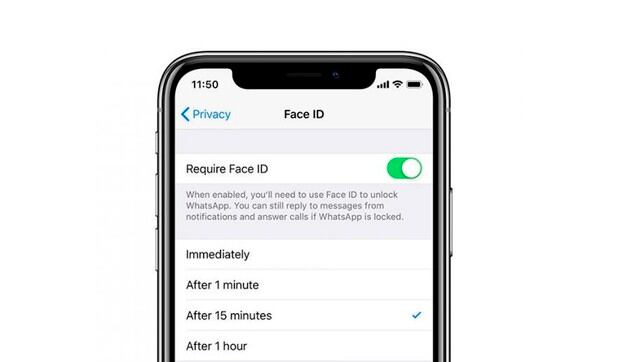 Para ello deberás ir a la configuración de tu dispositivo iPhone. (Foto: WhatsApp)