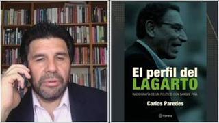 Carlos Paredes, autor del libro ‘El perfil del Lagarto’, denuncia que es amenazado de muerte
