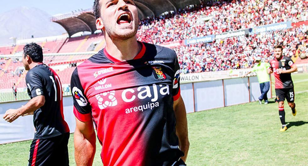 Bernando Cuesta anotó el primer gol del partido al minuto 53. (Foto: Prensa Melgar)