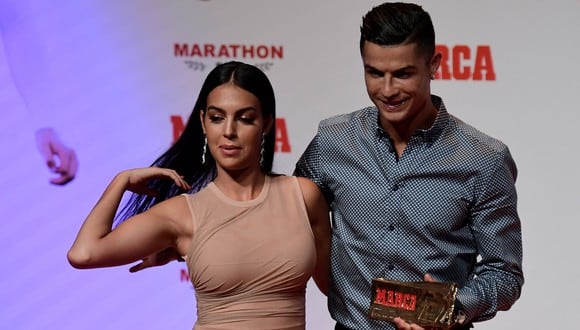 Cristiano Ronaldo y Georgina Rodríguez son novios desde 2016 (Foto: Javier Soriano / AFP)