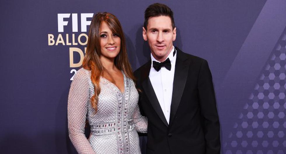 Lionel Messi y su esposa Antonella Roccuzzo. (Foto: Getty Images)