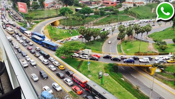 Costa Verde: cierre de vía ocasionó congestión en Barranco