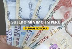 Sueldo mínimo 2024 en Perú: Monto actual y qué se sabe sobre su aumento