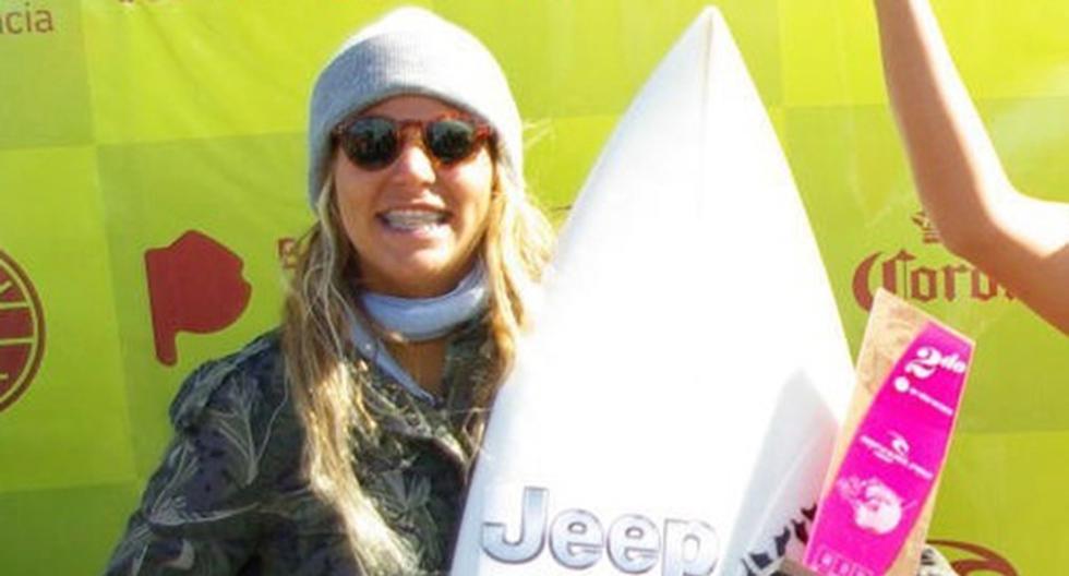 Melanie Giunta se ha situado como las surfistas top del Perú en la actualidad (Foto: cortesía)