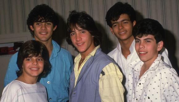 Menudo en 1985, con la integración de Ricky Martin, Charlie Rivera, Roy Rosselló, Robby Rosa y Ray Acevedo. (GETTY IMAGES).