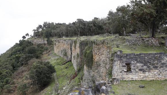 El pasado 10 de abril se produjo un derrumbe en uno de los muros del sitio arqueológico de Kuélap | Foto: Archivo / Ministerio de Cultura