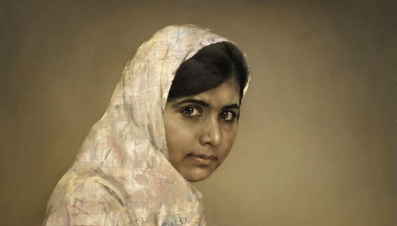 Este retrato de Malala será subastado por más de US$ 70.000