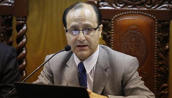 El fiscal Hamilton Castro, titular de la Primera Fiscalía de Extinción de Dominio tiene a cargo la recuperación del dinero de los casos Alberto Fujimori-Montesinos, desde el 2015. (Foto: GEC)