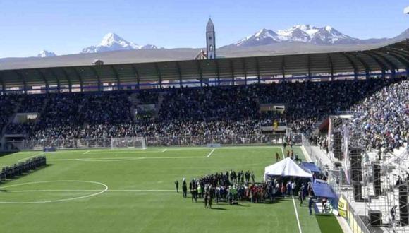 ¿Cuál es estadio que está a 4 mil metros de altura y quiere ser acreditado por FIFA?. (Foto: ABI)