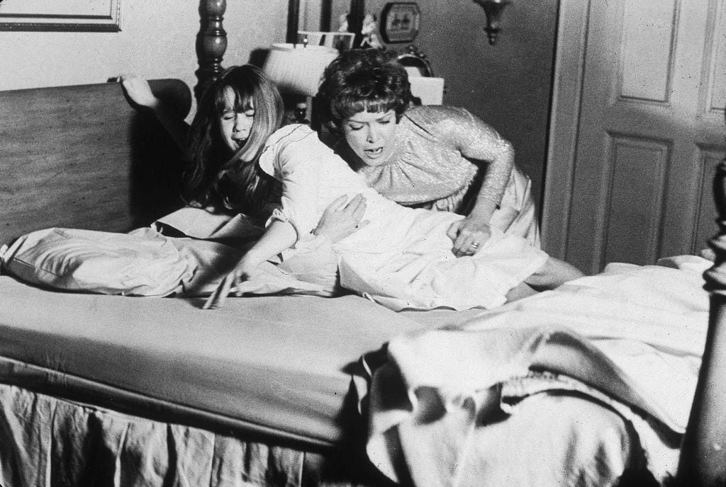 Despite changing the story's protagonist to a girl, William Peter Blatty kept some elements from the original case, such as the shaky bed.  (GET IMAGES).