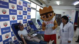 Panamericanos 2019: Milco visitó a donantes voluntarios de sangre en EsSalud