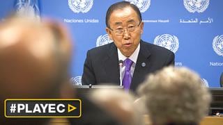 Ban Ki-moon pidió compasión para refugiados [VIDEO]