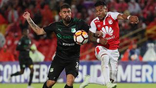 Santa Fe y Deportivo Cali empataron 1-1 por la ida de cuartos de final de Copa Sudamericana | VIDEO