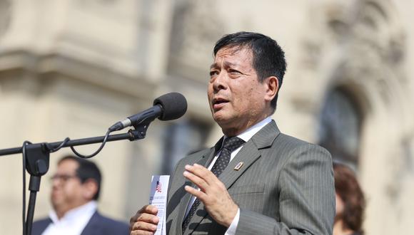 El ministro de Justicia, Eduardo Arana, se pronunció sobre la respuesta del Gobierno peruano a la Corte IDH tras la liberación del expresidente Alberto Fujimori. (Foto: PCM)