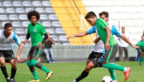 Alianza Lima goleó 4-0 a Deportivo Coopsol en partido amistoso