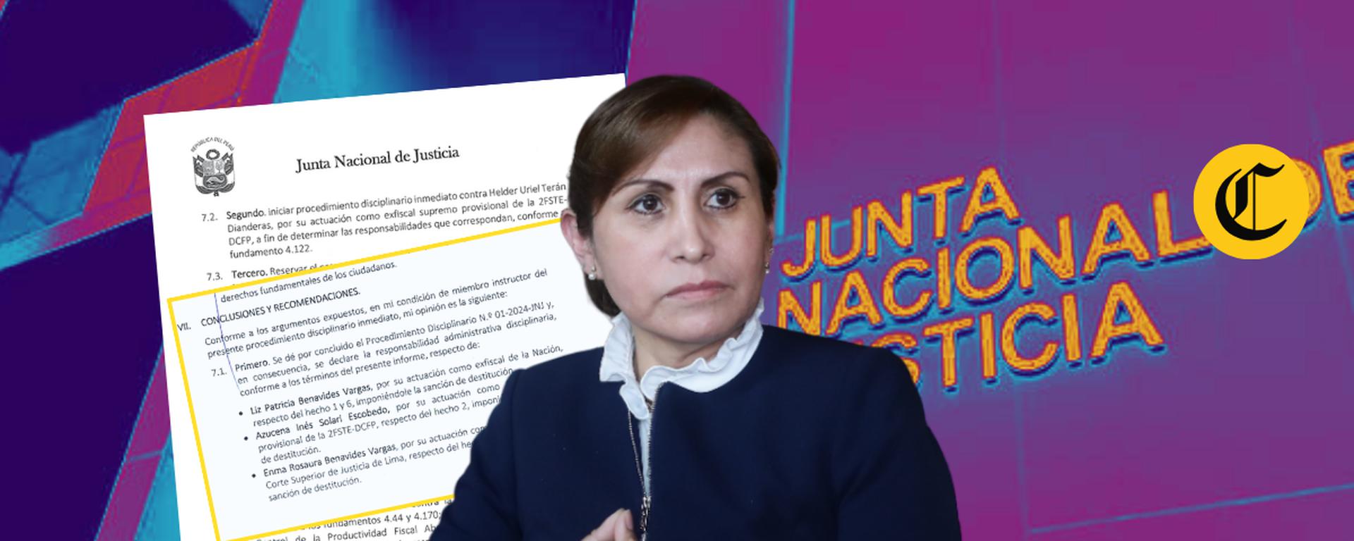 Inés Tello, ponente de JNJ, pide la destitución de Patricia Benavides: ¿Qué dice el informe listo para ser debatido?