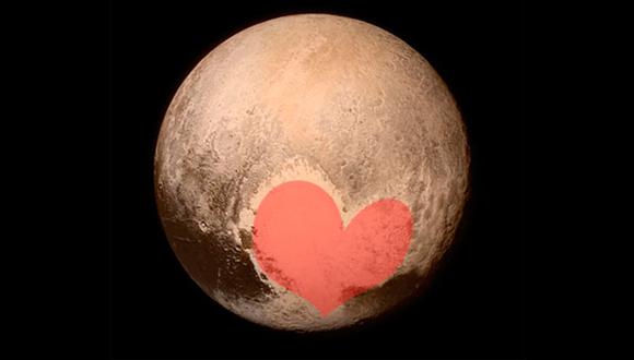 El corazón de Plutón entre lo más comentado en Twitter