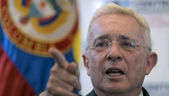 El ex presidente colombiano Álvaro Uribe. (Foto de Juan BARRETO/AFP)