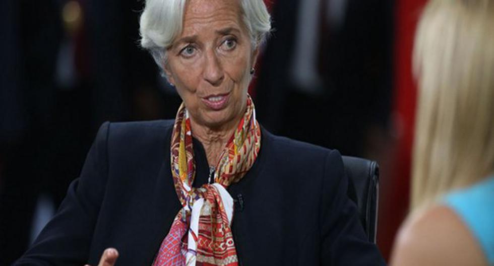 Christine Lagarde participó en el APEC 2016. (Foto: Andina)