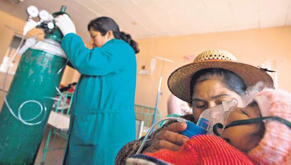 Veintidós personas fallecieron en la región Puno por neumonía