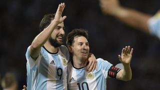 Higuaín valoró la dificultad de la Premier League por si Messi decide jugar en Inglaterra