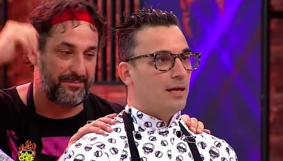 Santi Lesmes le dice adiós a la competencia de "El Gran Chef Famosos: La Revancha". (Foto: Captura de video)