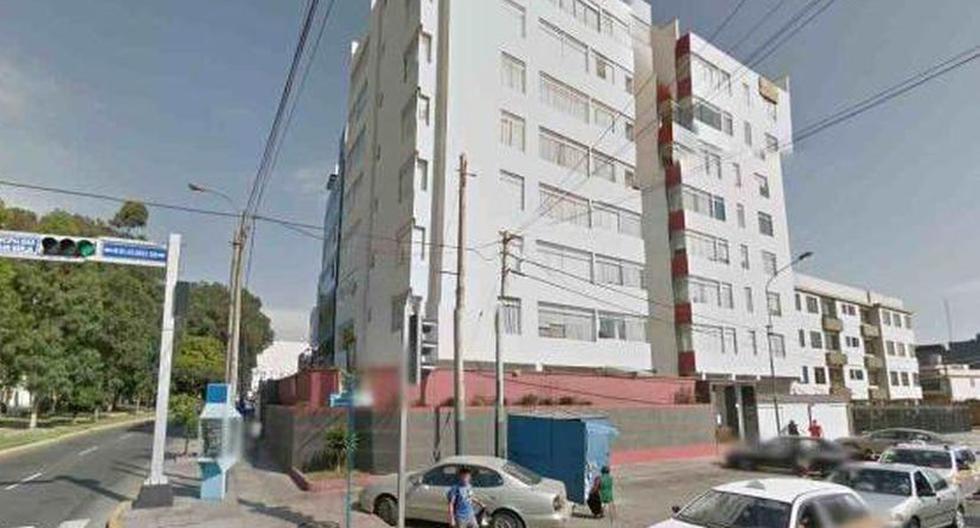 La familia fue encontrada muerta en este edificio de San Borja (Foto: Google Street View)