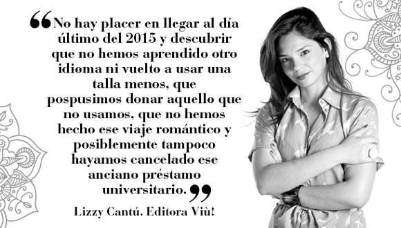 Lizzy Cantú: "Promesas de Año Nuevo"