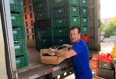 Dunga recolectó 10 toneladas de alimentos para donar a los afectados por el coronavirus | VIDEO