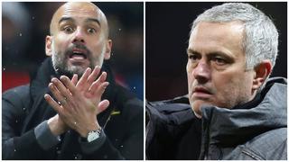 Mourinho vs. Guardiola EN VIVO Manchester City vs. Man. United: clásico de técnicos por la Premier League