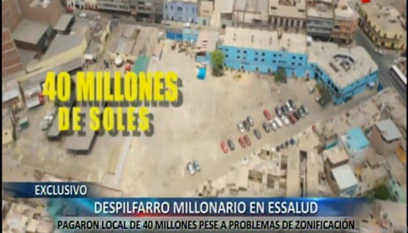 El terreno está ubicado en el cruce de los jirones Miguel Aljovín y Cotabambas, en el Cercado de Lima. (Foto: Panorama)