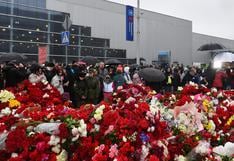 Rusia vive un día de luto por las víctimas del atentado en sala de conciertos