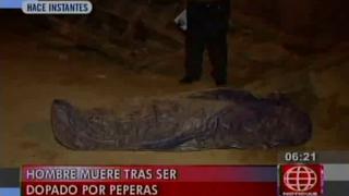 Falleció tras ser dopado por ‘peperas’ en un bar de Los Olivos