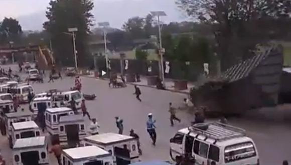 Terremoto en Nepal: Nuevo video muestra violencia del remezón