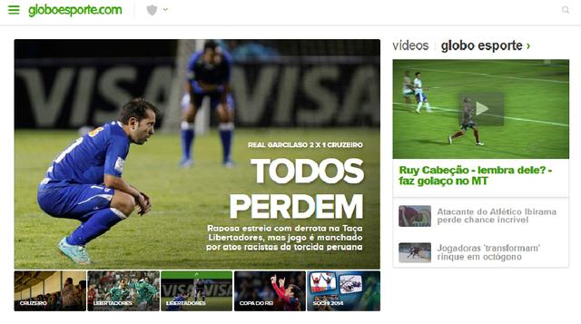 Así informó prensa brasileña derrota de Cruzeiro ante Garcilaso - 1