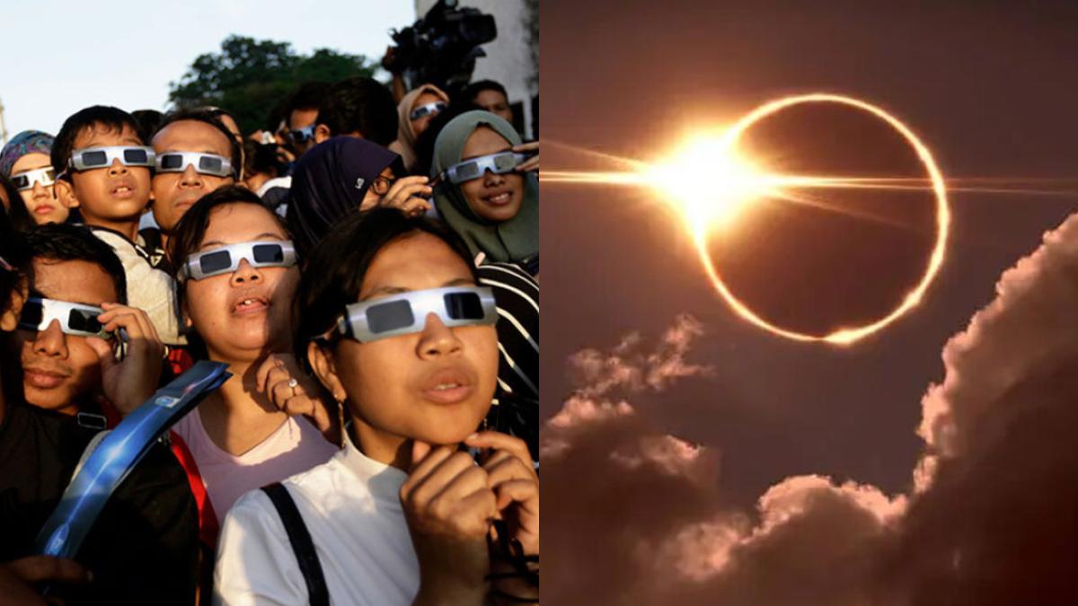 Lentes especiales para ver el “anillo de fuego” del próximo Eclipse  Solar-2023 en México: ¿Cómo puedo obtenerlos GRATIS?, RESPUESTAS