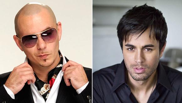 Enrique Iglesias y Pitbull llegarán a Lima en jets privados