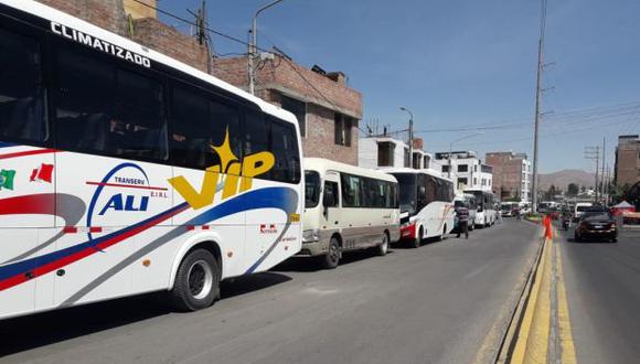 Arequipa: transportistas informales no ingresarán al santuario de Chapi